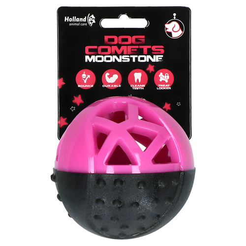 Dog Comets Hundespielzeug Moonstone Snackball rosa