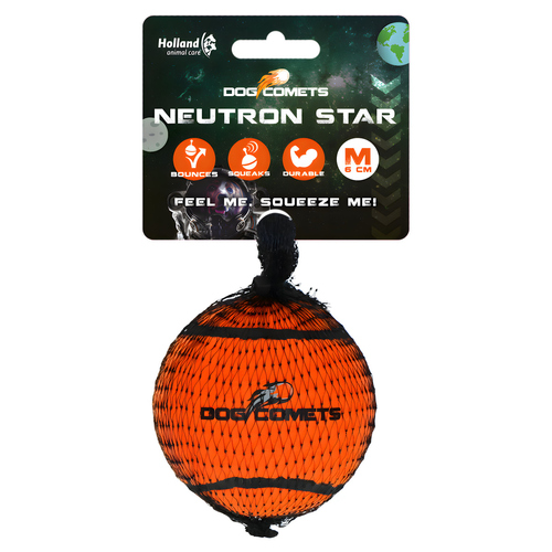 weitere Abbildung Dog Comets Hundespielzeug Neutron Star orange