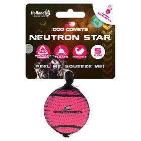 Abbildung Dog Comets Hundespielzeug Neutron Star rosa