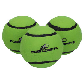 Abbildung Dog Comets Hundespielzeug Starlight Tennisball grn - 3er Pack