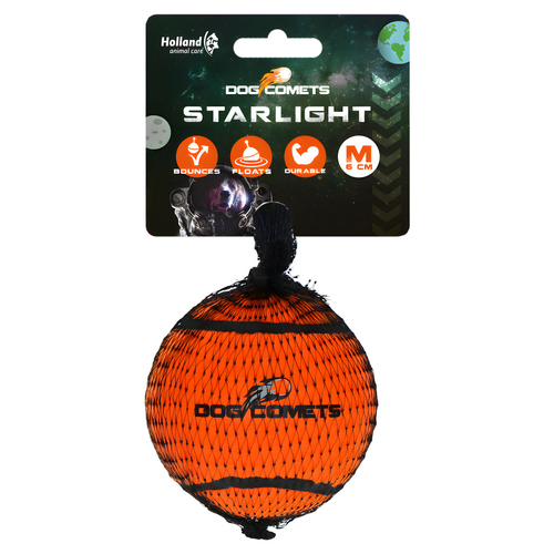 weitere Abbildung Dog Comets Hundespielzeug Starlight orange