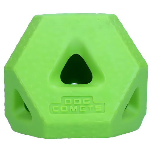 Dog Comets Hundespielzeug Treat Lock Cube grün