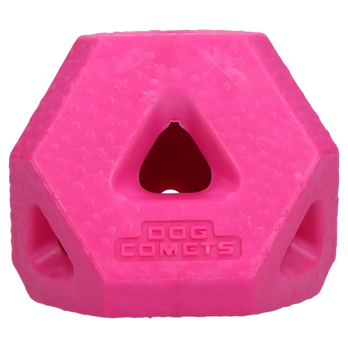 Dog Comets Hundespielzeug Treat Lock Cube rosa