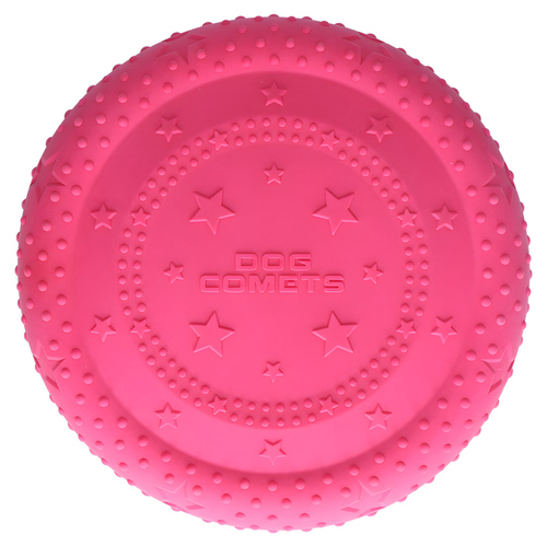 Dog Comets Hundespielzeug UFO Flyer rosa