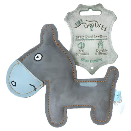 weitere Abbildung Doggy Doodles Hundespielzeug Esel blau