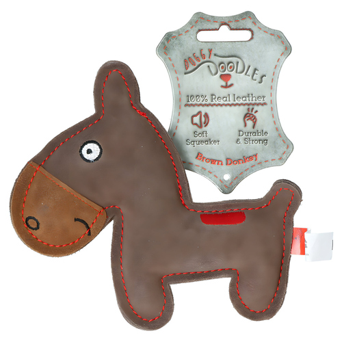 weitere Abbildung Doggy Doodles Hundespielzeug Esel braun