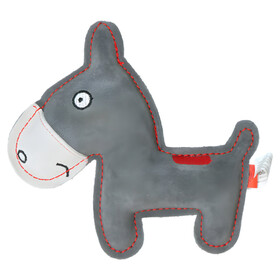 Abbildung Doggy Doodles Hundespielzeug Esel dunkelgrau