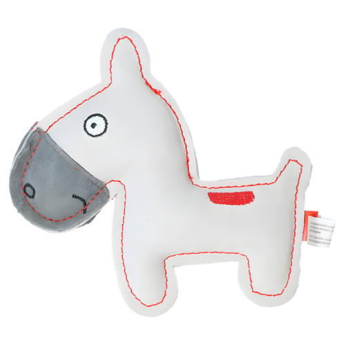 Doggy Doodles Hundespielzeug Esel hellgrau