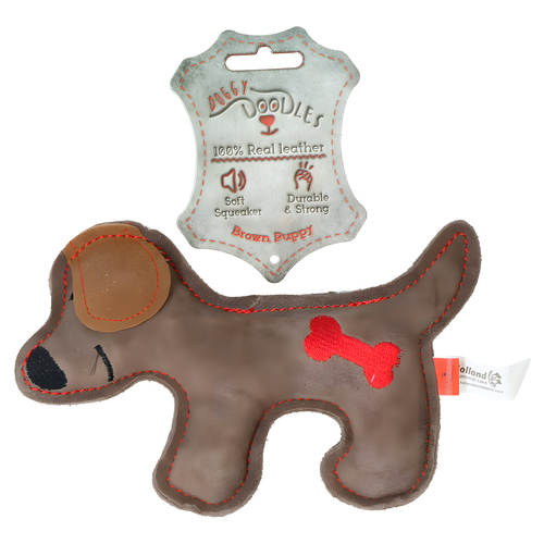 weitere Abbildung Doggy Doodles Hundespielzeug Welpe braun