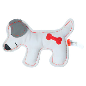 Abbildung Doggy Doodles Hundespielzeug Welpe hellgrau
