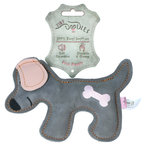 weitere Abbildung Doggy Doodles Hundespielzeug Welpe rosa
