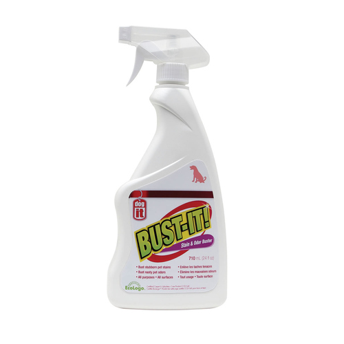 Dogit Bust-It! Fleckentferner Sprayflasche 710 ml, Hunde