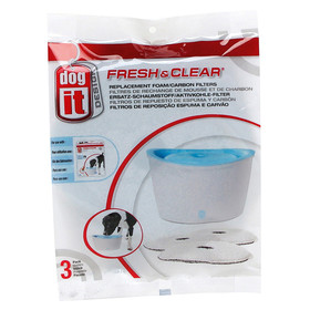 Abbildung Dogit Ersatzfilter fr Hunde-Trinkbrunnen 3er Pack