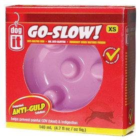 Abbildung Dogit Go-Slow! Antischling Napf pink