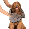 Dogs Gone Smart Dirty Dog Shammy Handtuch grau Abbildung 3