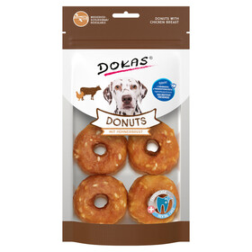 Abbildung Dokas Donuts mit Hhnerbrust (4 Stck) 160 g - 5 Stck / Sparpaket
