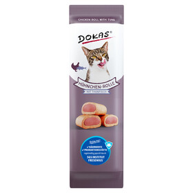 Abbildung Dokas Hhnchen-Rolle mit Thunfisch 10 g - 32 Stck / Sparpaket