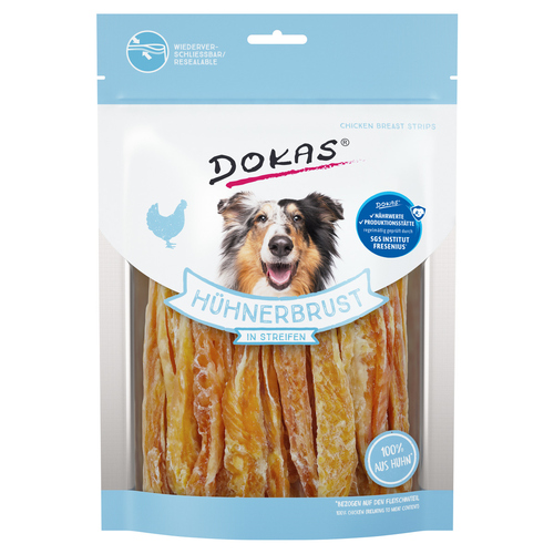Dokas Hühnerbrust in Streifen 250 g