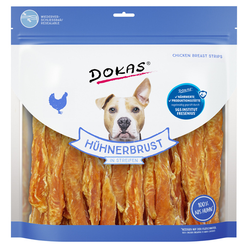 Dokas Hühnerbrust in Streifen 900 g