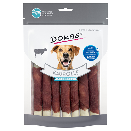 Dokas Kaurolle mit Rindfleisch 190 g - 9 Stück / Sparpaket