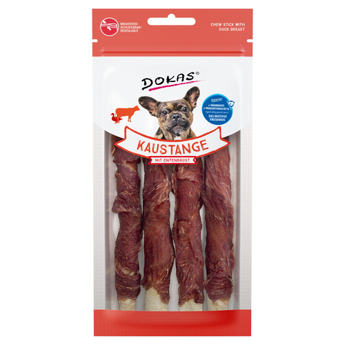 Dokas Kaustange mit Entenbrust 50 g - 10 Stück / Sparpaket