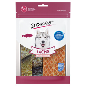 Abbildung Dokas Lachs in Streifen 100 g - 8 Stck - Sparpaket