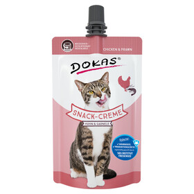 Abbildung Dokas Snack-Creme Huhn & Garnele 90 g - 14 Stck / Sparpaket