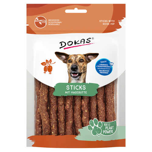 Dokas Sticks mit Hagebutte 105 g - 6 Stück / Sparpaket