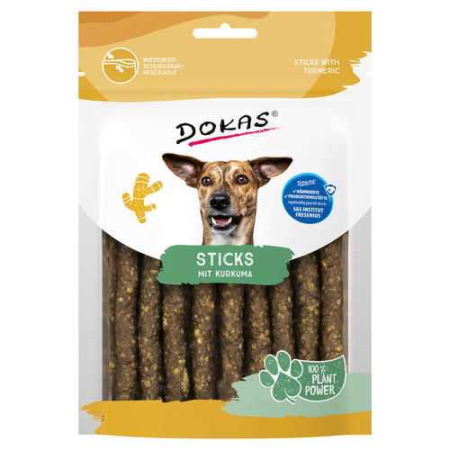 Dokas Sticks mit Kurkuma 105 g