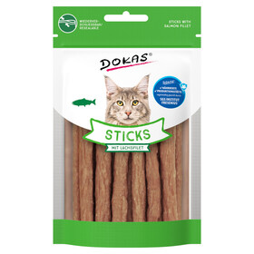 Abbildung Dokas Sticks mit Lachsfilet 30 g - 10 Stck / Sparpaket