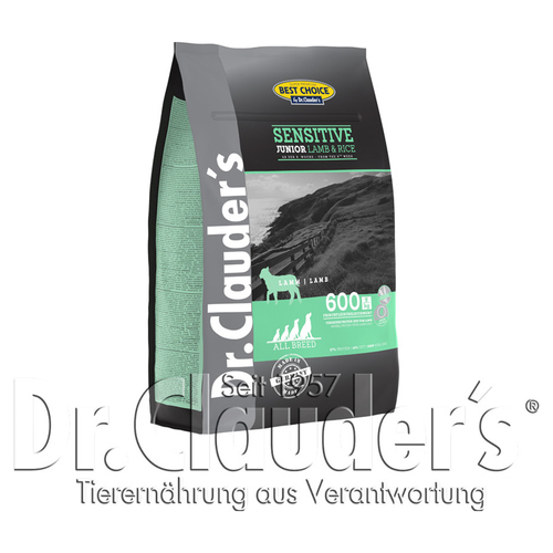 Dr. Clauders Best Choice Junior mit Lamm & Reis 4 kg
