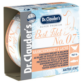 Dr. Clauders Best Filet No. 7 H&auml;hnchenbrust & Lachs 70 g