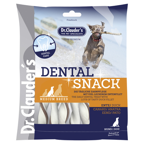 Dr. Clauders Dental Snack Ente Medium Breed 170 g