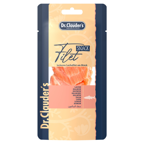 Dr. Clauders Filet Lachs 30 g für Hunde