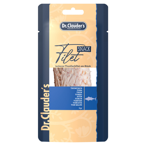 Dr. Clauders Filet Thunfisch am Stück 30 g für Hunde