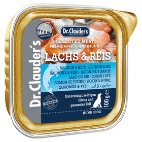Abbildung Dr. Clauders Selected Meat mit Lachs & Reis 100 g - 30 Stck