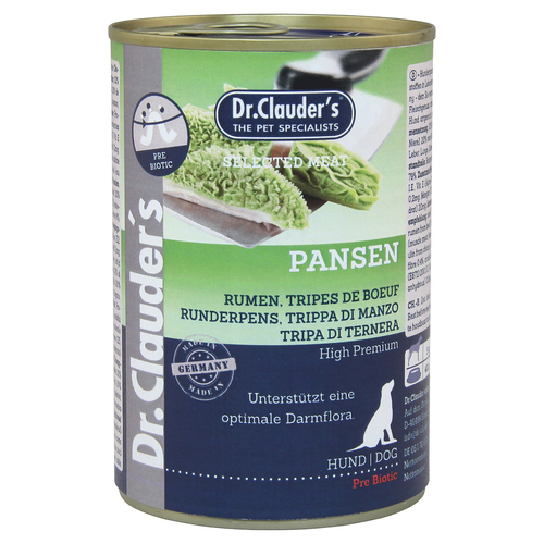 Dr. Clauders Selected Meat mit Pansen 400 g - 6 Stück
