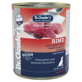Abbildung Dr. Clauders Selected Meat mit Rind 800 g - 6 Stck