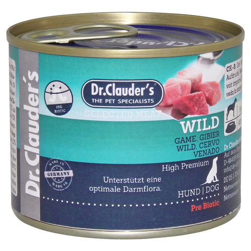 Dr. Clauders Selected Meat mit Wild 200 g - 6 Stück