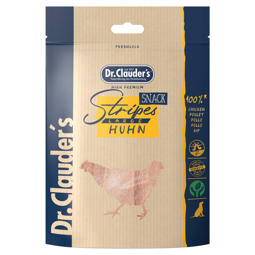 Dr. Clauders Stripes Large Huhn 80 g