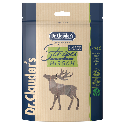 Dr. Clauders Stripes Small Hirsch 80 g