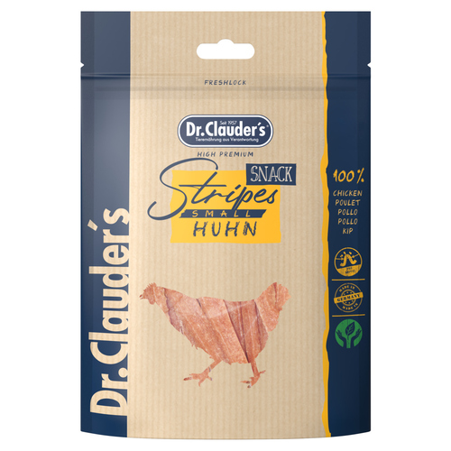 Dr. Clauders Stripes Small Huhn 80 g