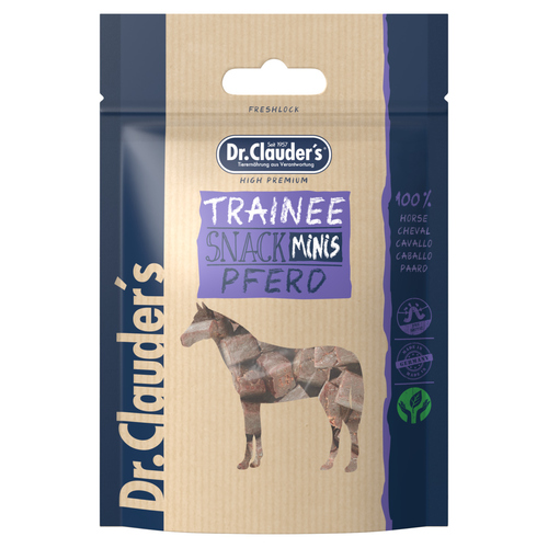 Dr. Clauders Trainee Snack Minis Pferd 50 g