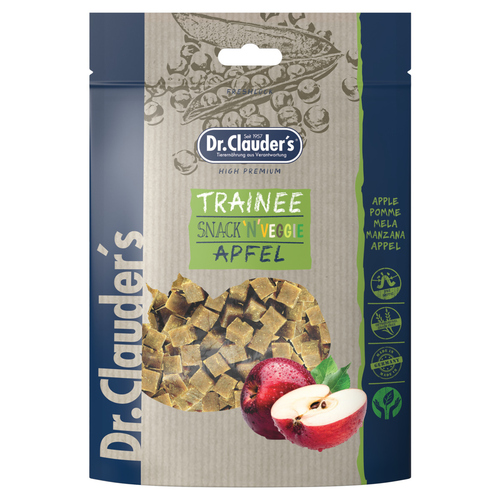 Dr. Clauders Trainee Snack Veggie Apfel 80 g