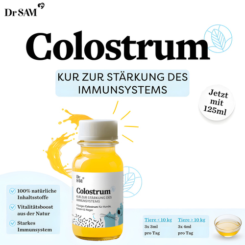 weitere Abbildung Dr. Sam Colostrum Kur Immunsystem 125 ml fr Katzen