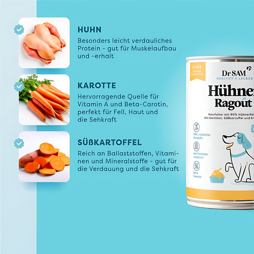 weitere Abbildung Dr. Sam Hhner Ragout 400 g