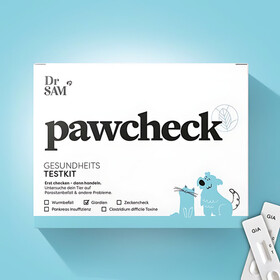 Abbildung Dr. Sam Pawcheck Giardien Antigen Selbsttest fr Hunde