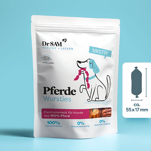 Dr. Sam Pferde Wursties, Inhalt: 120 g