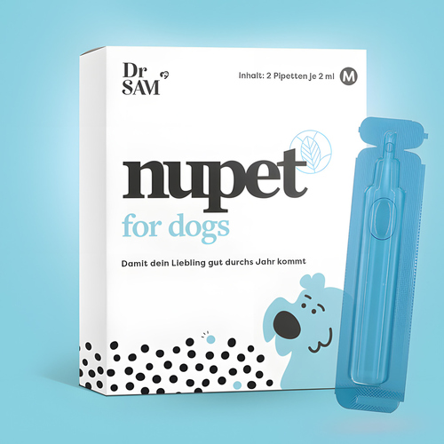 Dr. Sam nupet Dog Pipetten mit Geraniol für Hunde, für Hunde der Größe L