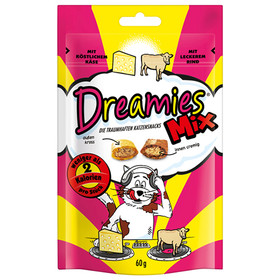 Abbildung Dreamies Mix mit Kse & Rind 60 g - 6 Stck